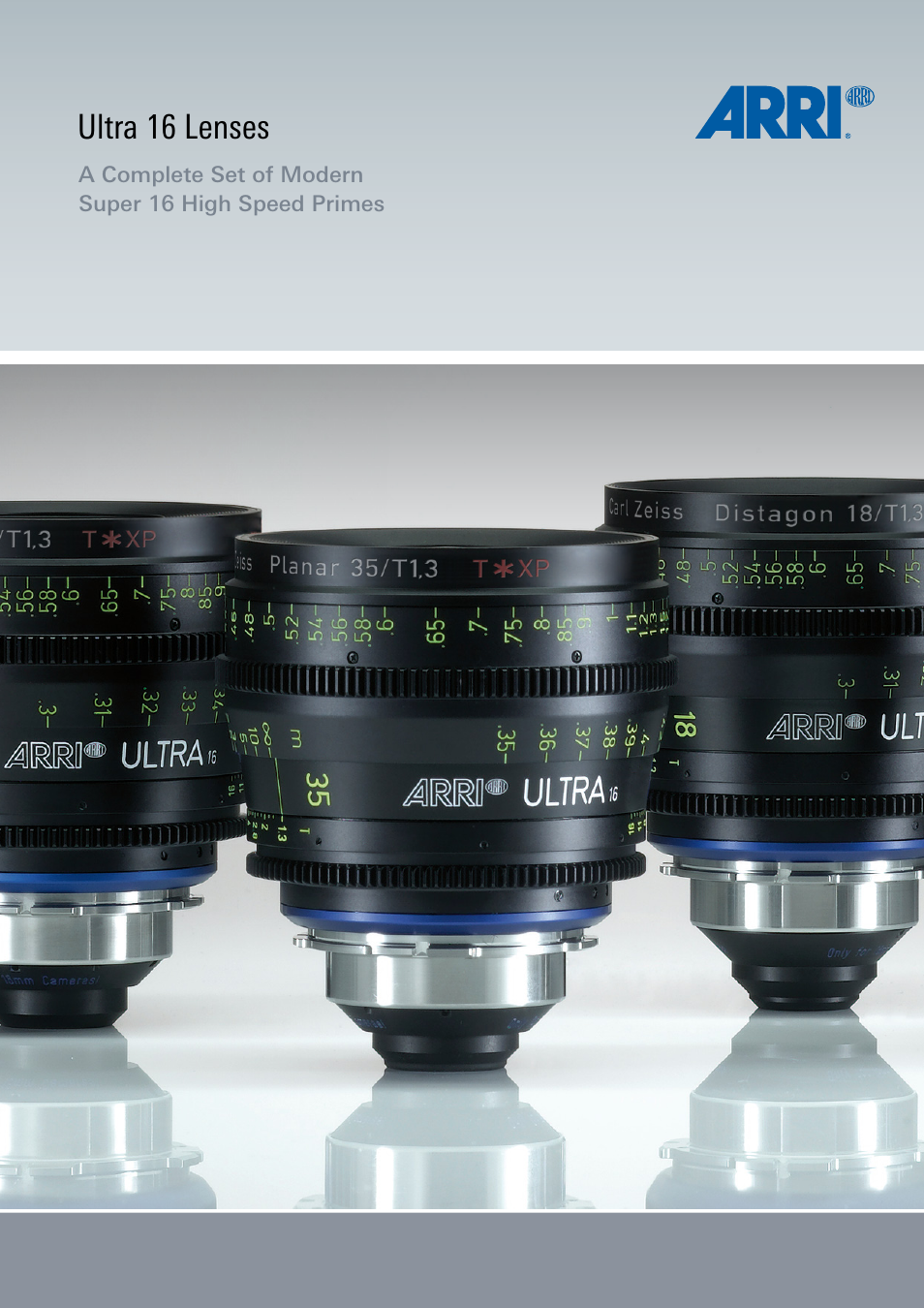 ARRI ULTRA 16 User Manual | 12 pages