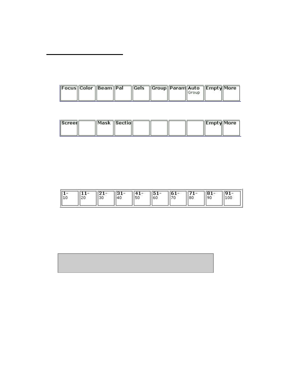 Direct selects - content | ETC Congo Family v6.4.0 User Manual | Page 140 / 1006