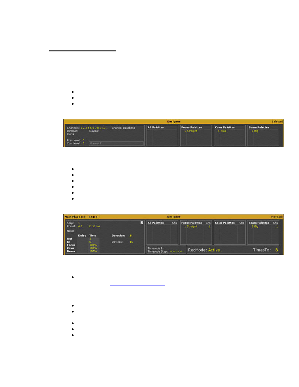 Designer summary | ETC Congo Family v6.4.0 User Manual | Page 276 / 1006