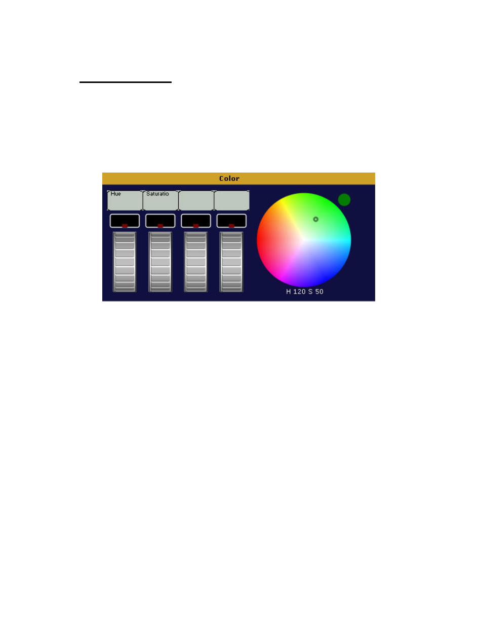 Color dock (6.1) | ETC Congo Family v6.4.0 User Manual | Page 279 / 1006