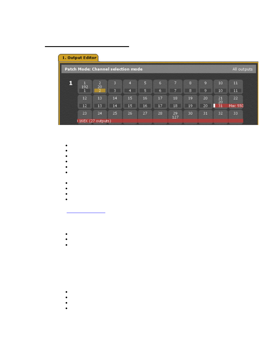 Patch by channel/dimmer | ETC Congo Family v6.4.0 User Manual | Page 296 / 1006