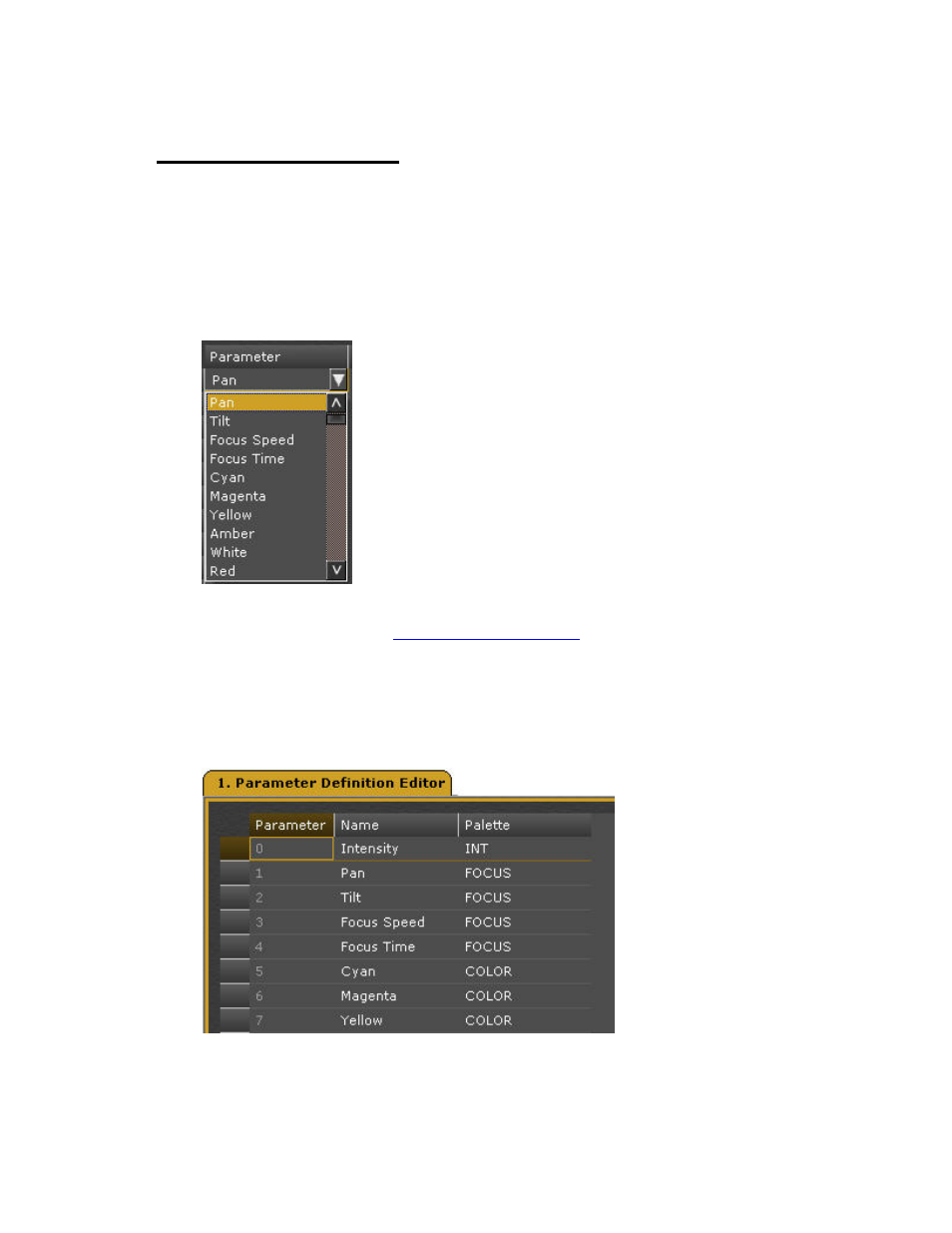 Parameter definitions | ETC Congo Family v6.4.0 User Manual | Page 336 / 1006