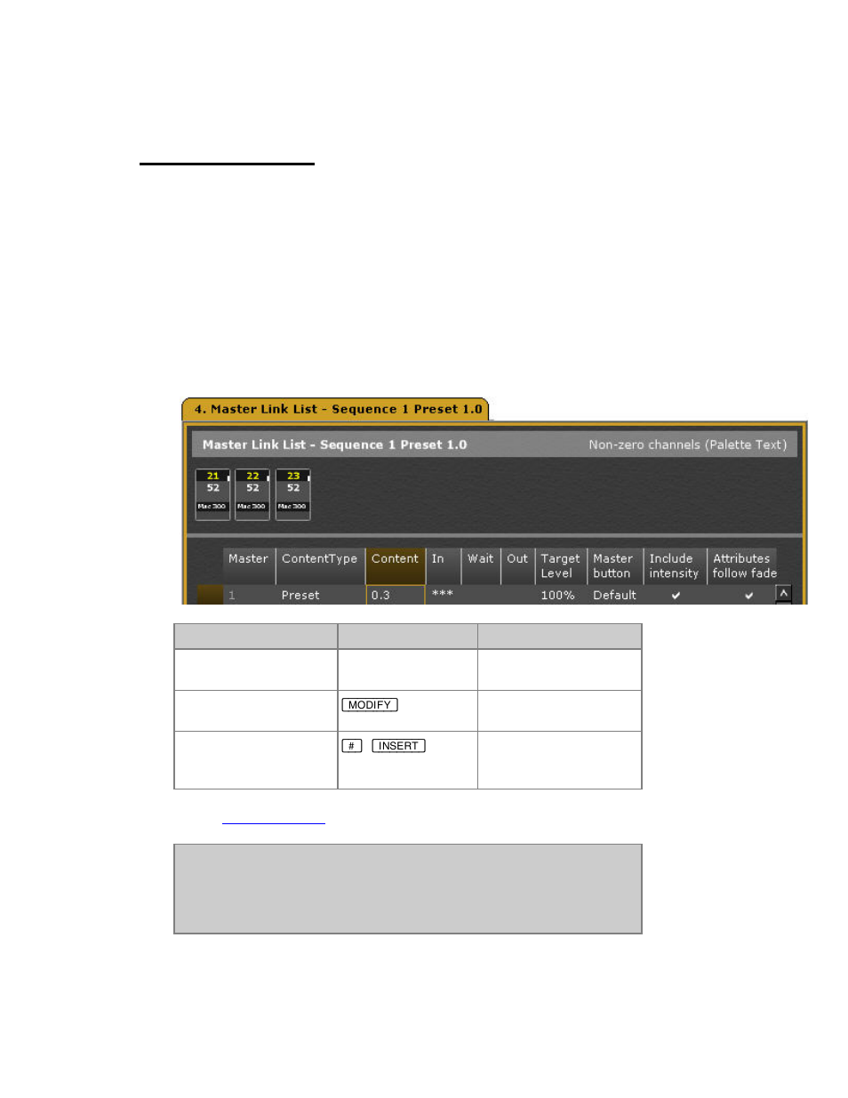 Sequences - links | ETC Congo Family v6.4.0 User Manual | Page 414 / 1006