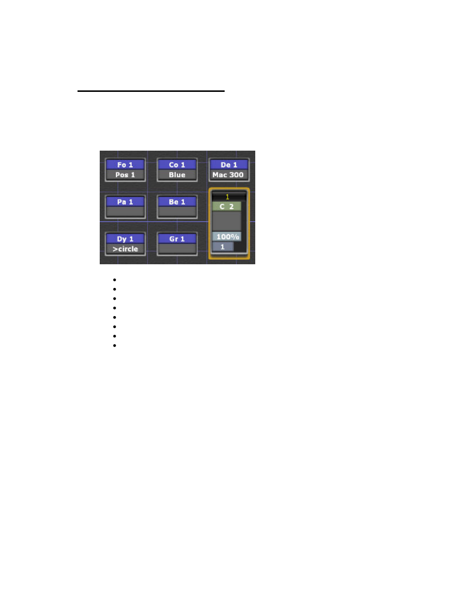 Channel layouts - content | ETC Congo Family v6.4.0 User Manual | Page 545 / 1006