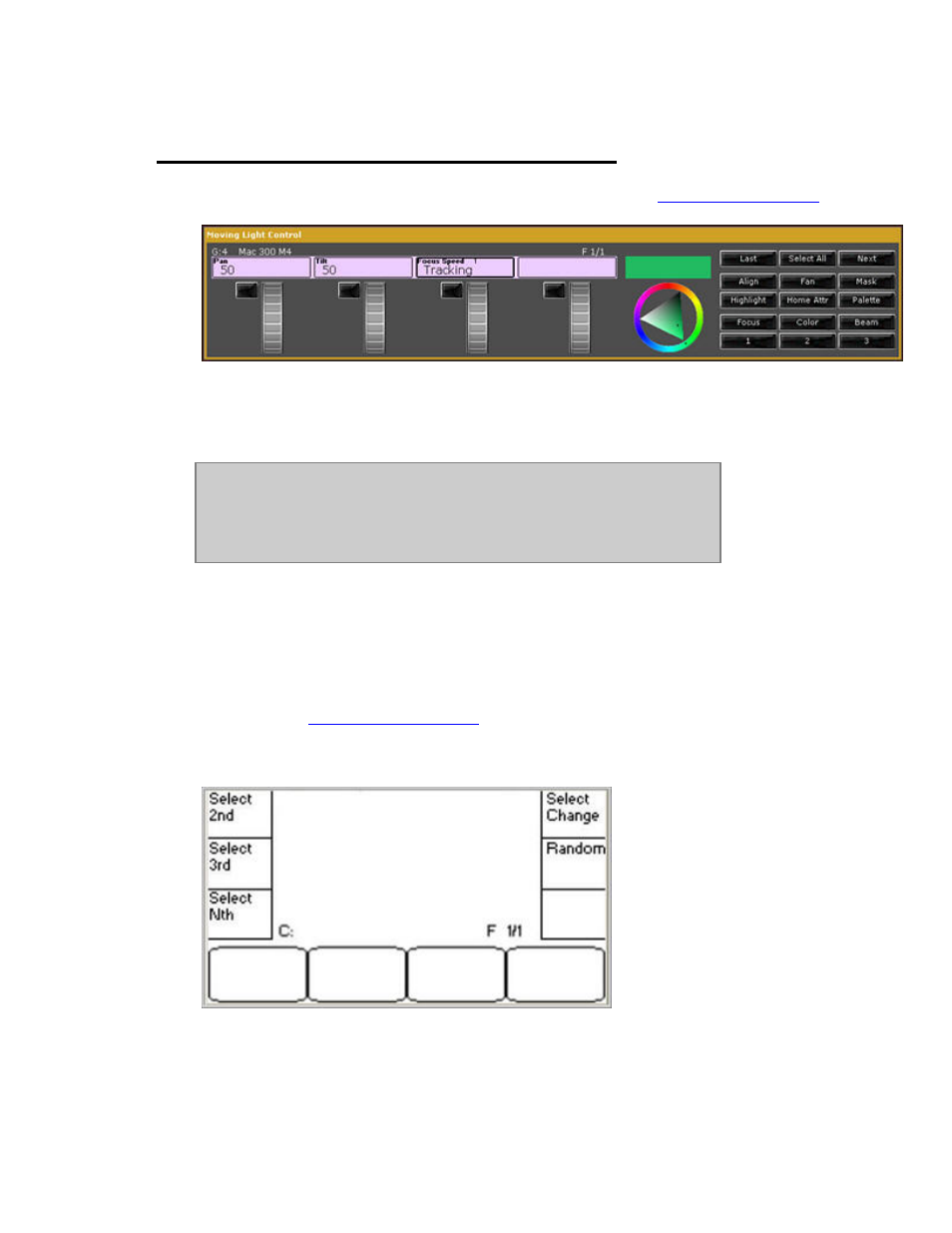 Device control - moving light dock area | ETC Congo Family v6.4.0 User Manual | Page 572 / 1006