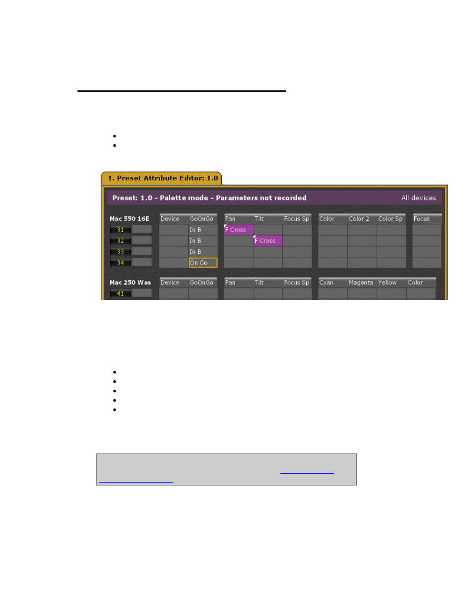 Device times - attribute editor times | ETC Congo Family v6.4.0 User Manual | Page 616 / 1006