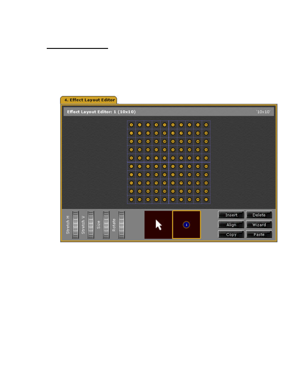 Effect layouts (6.0) | ETC Congo Family v6.4.0 User Manual | Page 724 / 1006