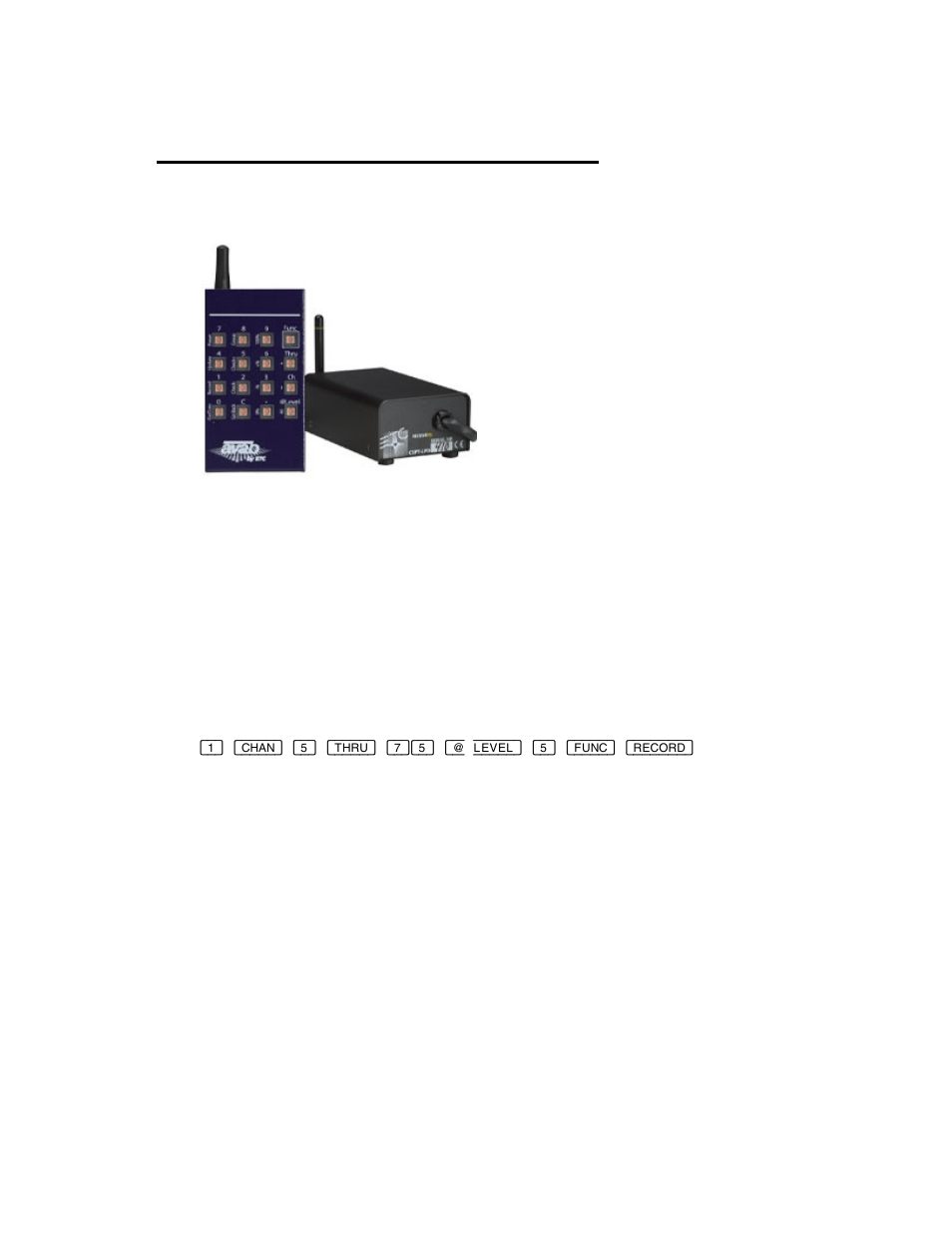 Remote control - crrfu radio remote | ETC Congo Family v6.4.0 User Manual | Page 953 / 1006