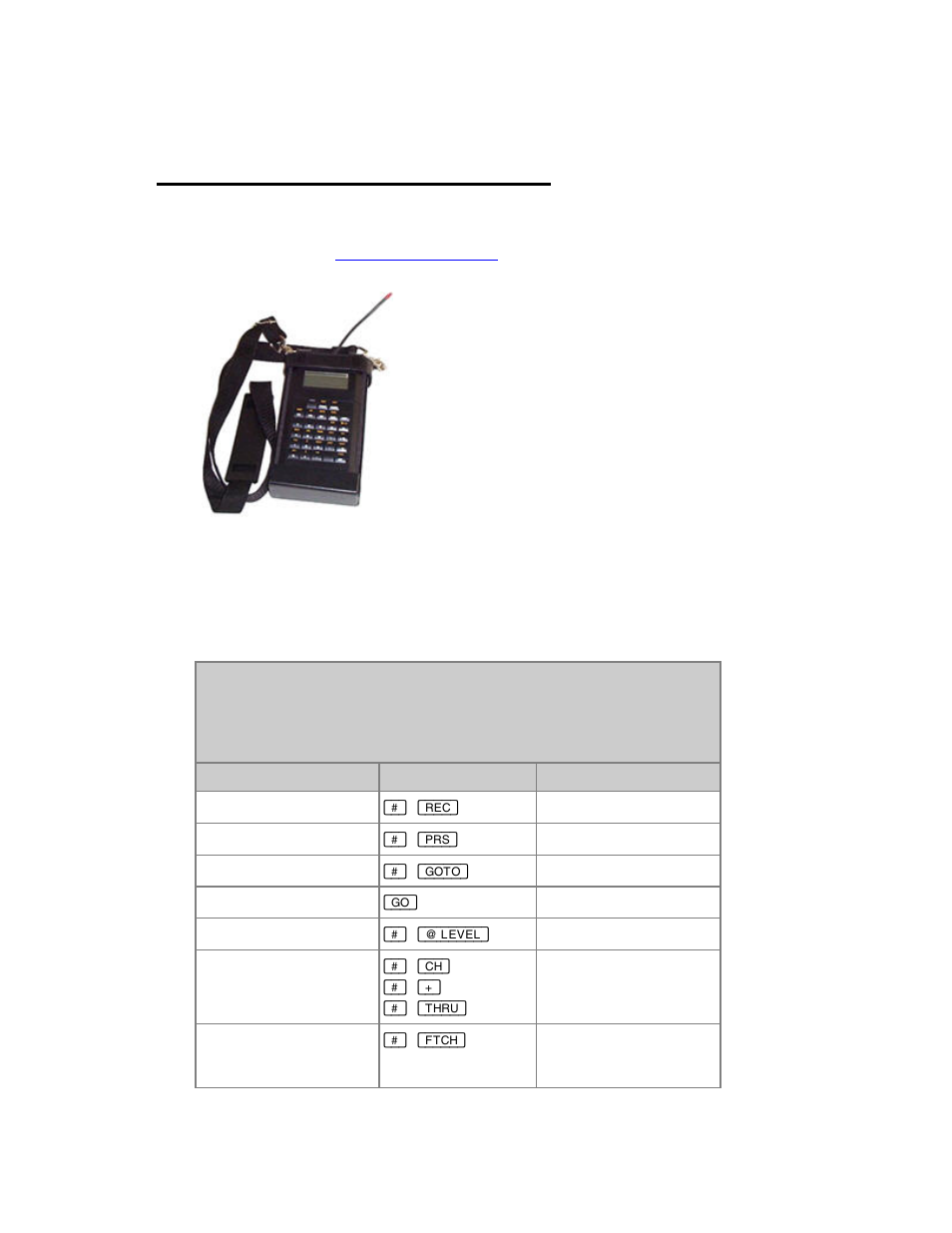 Remote control - tt radio remote | ETC Congo Family v6.4.0 User Manual | Page 957 / 1006