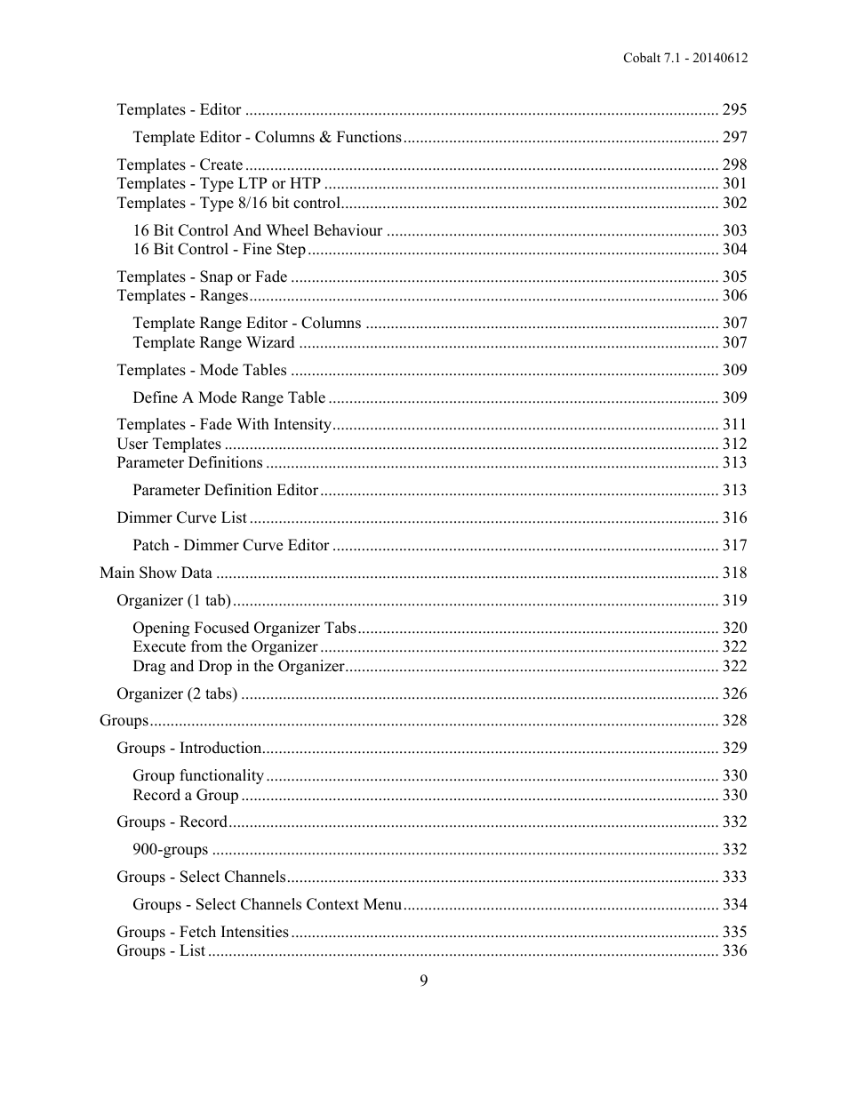 ETC Cobalt Family v7.1.0 User Manual | Page 10 / 1055