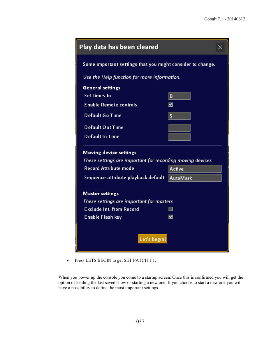 ETC Cobalt Family v7.1.0 User Manual | Page 1038 / 1055