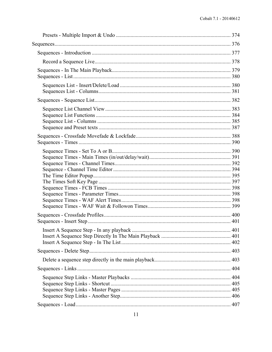 ETC Cobalt Family v7.1.0 User Manual | Page 12 / 1055