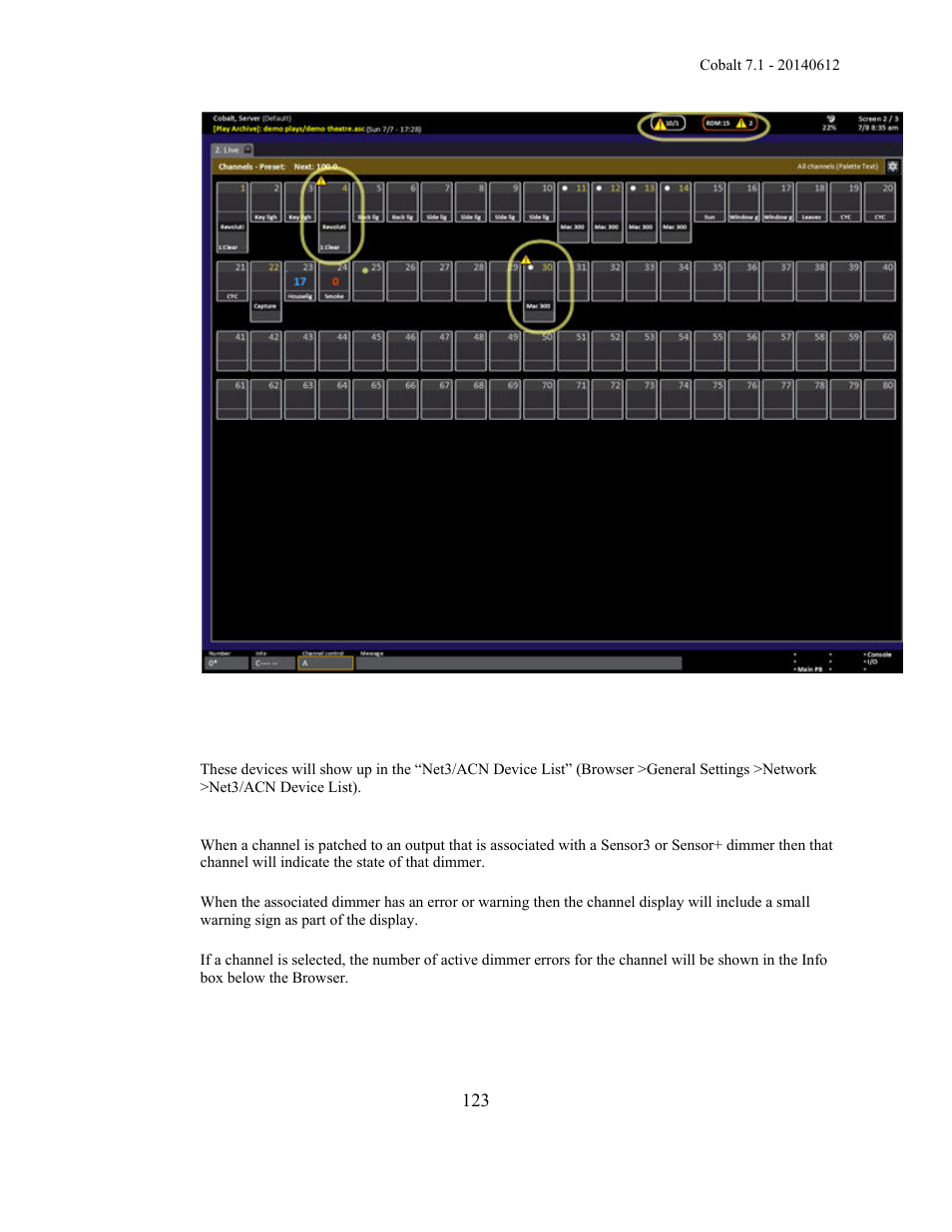 ETC Cobalt Family v7.1.0 User Manual | Page 124 / 1055