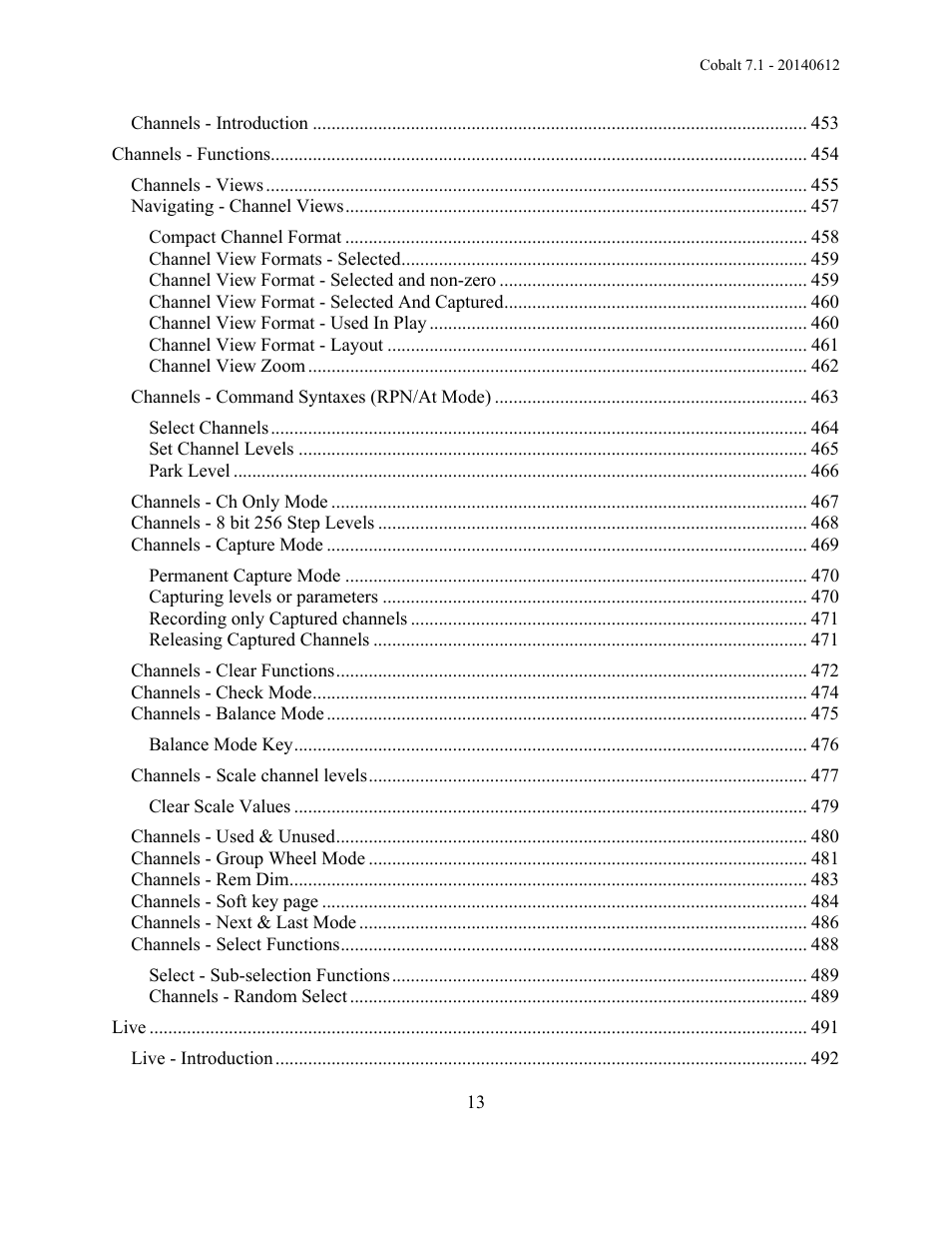 ETC Cobalt Family v7.1.0 User Manual | Page 14 / 1055
