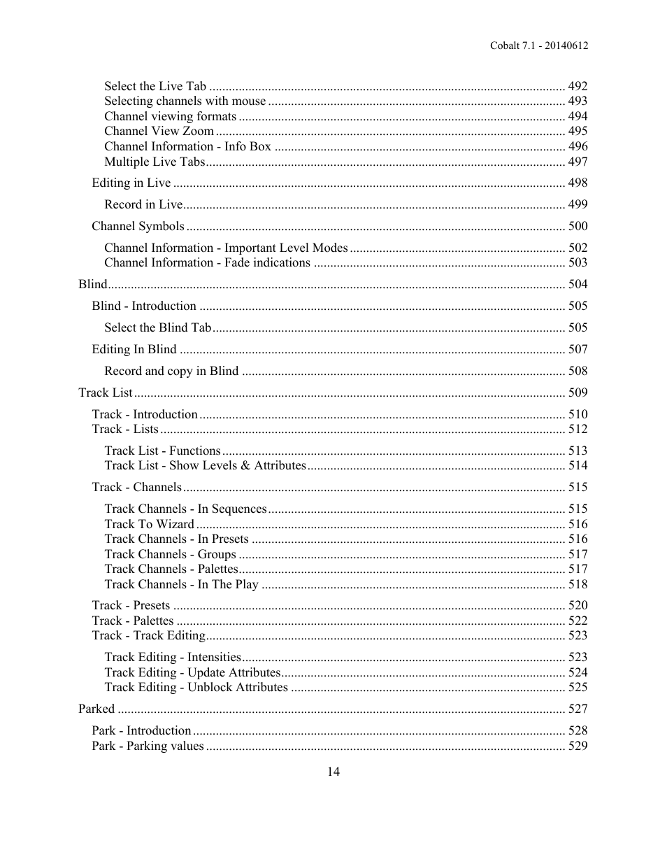 ETC Cobalt Family v7.1.0 User Manual | Page 15 / 1055