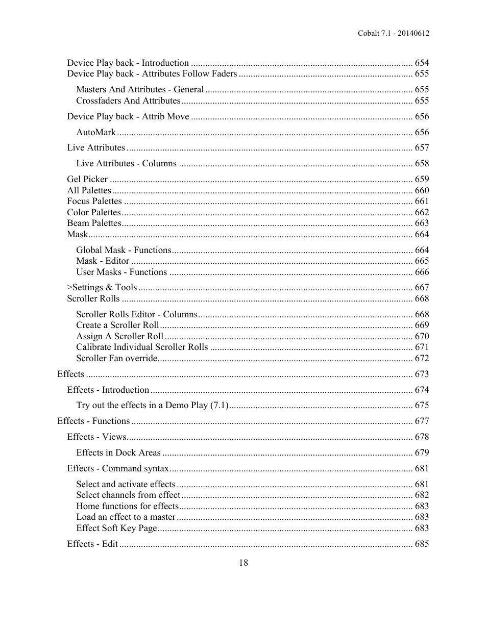 ETC Cobalt Family v7.1.0 User Manual | Page 19 / 1055