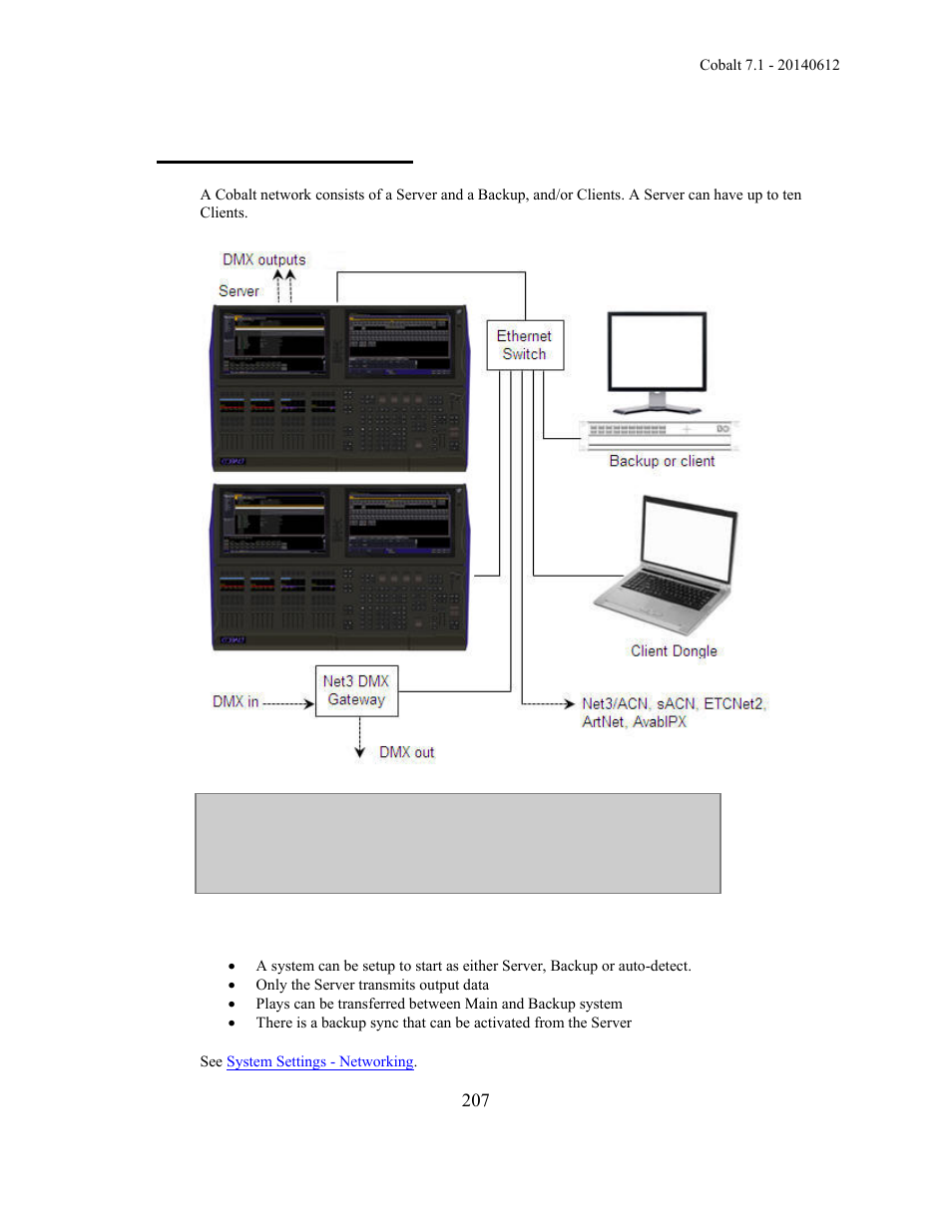 Network - introduction | ETC Cobalt Family v7.1.0 User Manual | Page 208 / 1055