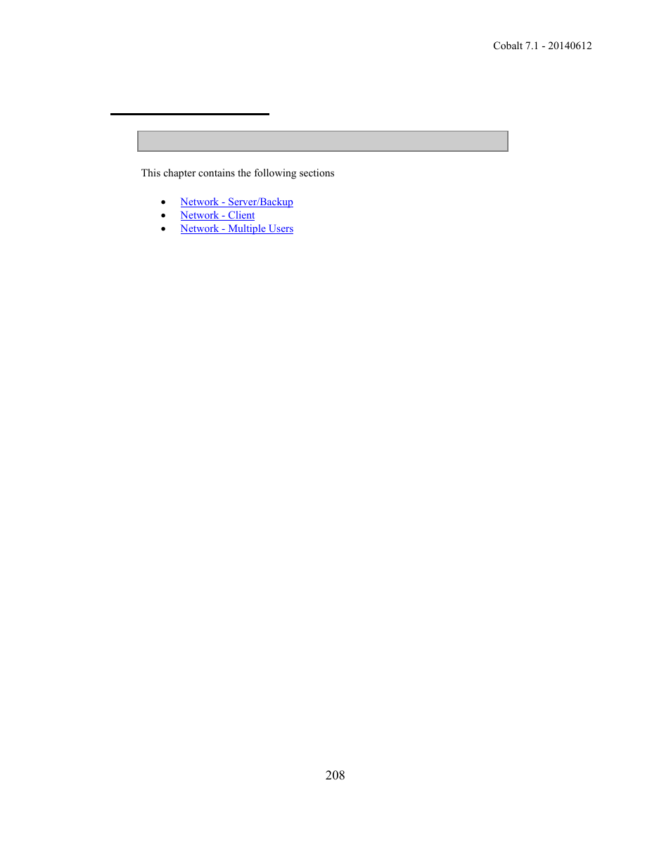 Network - functions | ETC Cobalt Family v7.1.0 User Manual | Page 209 / 1055