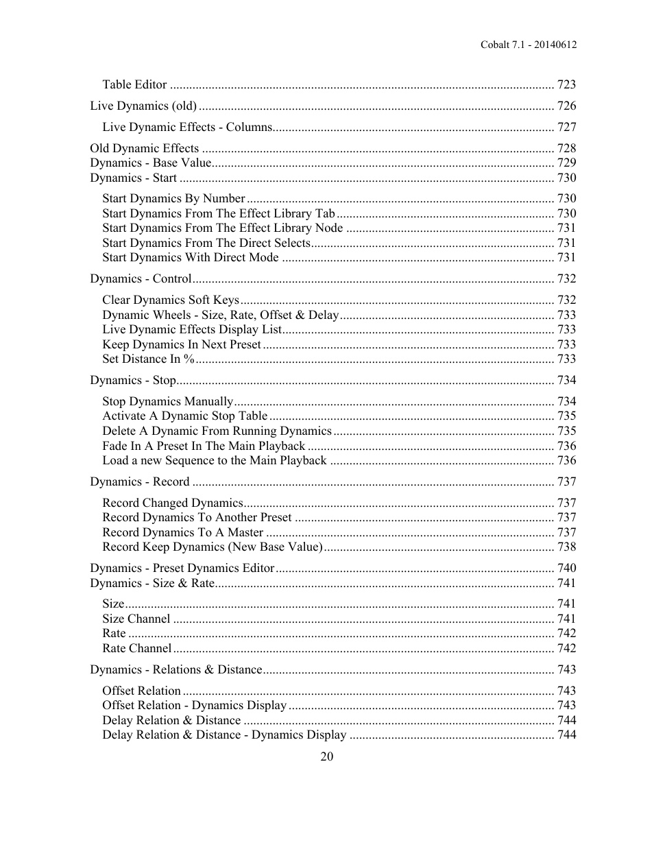 ETC Cobalt Family v7.1.0 User Manual | Page 21 / 1055