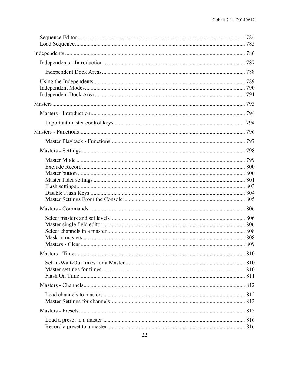 ETC Cobalt Family v7.1.0 User Manual | Page 23 / 1055