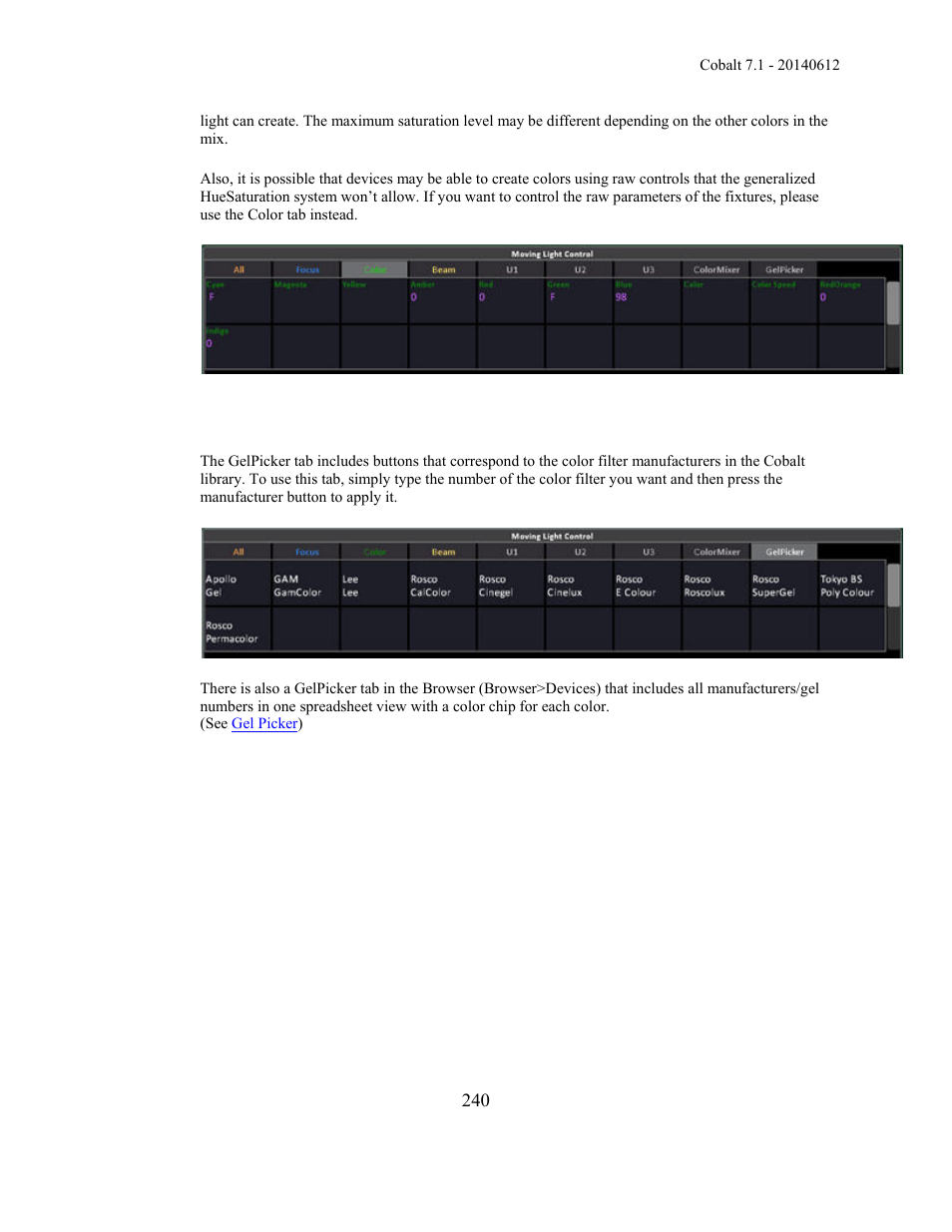 ETC Cobalt Family v7.1.0 User Manual | Page 241 / 1055