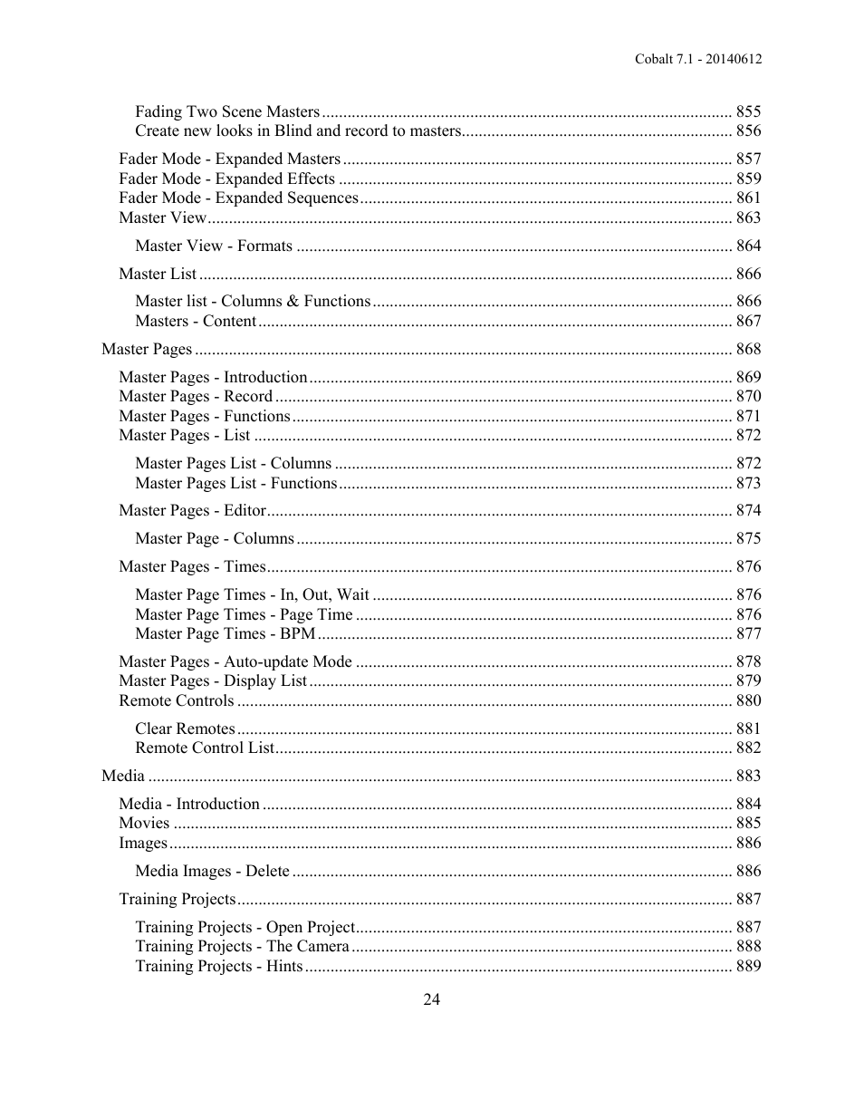 ETC Cobalt Family v7.1.0 User Manual | Page 25 / 1055