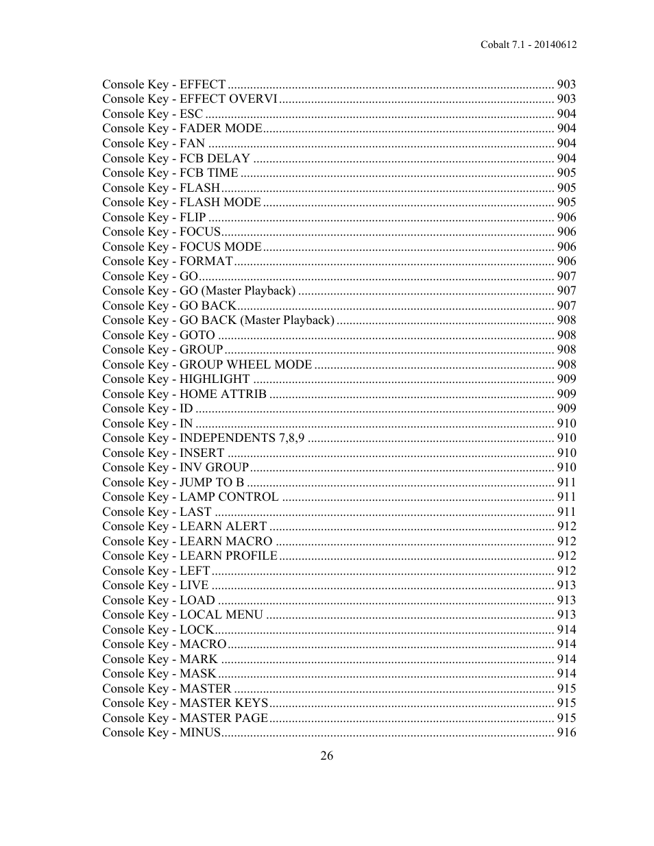 ETC Cobalt Family v7.1.0 User Manual | Page 27 / 1055