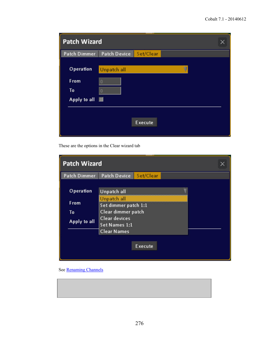 ETC Cobalt Family v7.1.0 User Manual | Page 277 / 1055