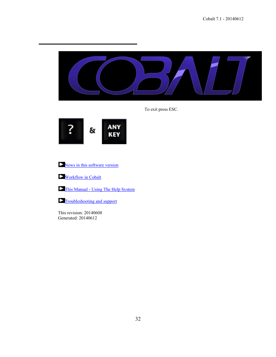 Cobalt help system 7.1 | ETC Cobalt Family v7.1.0 User Manual | Page 33 / 1055