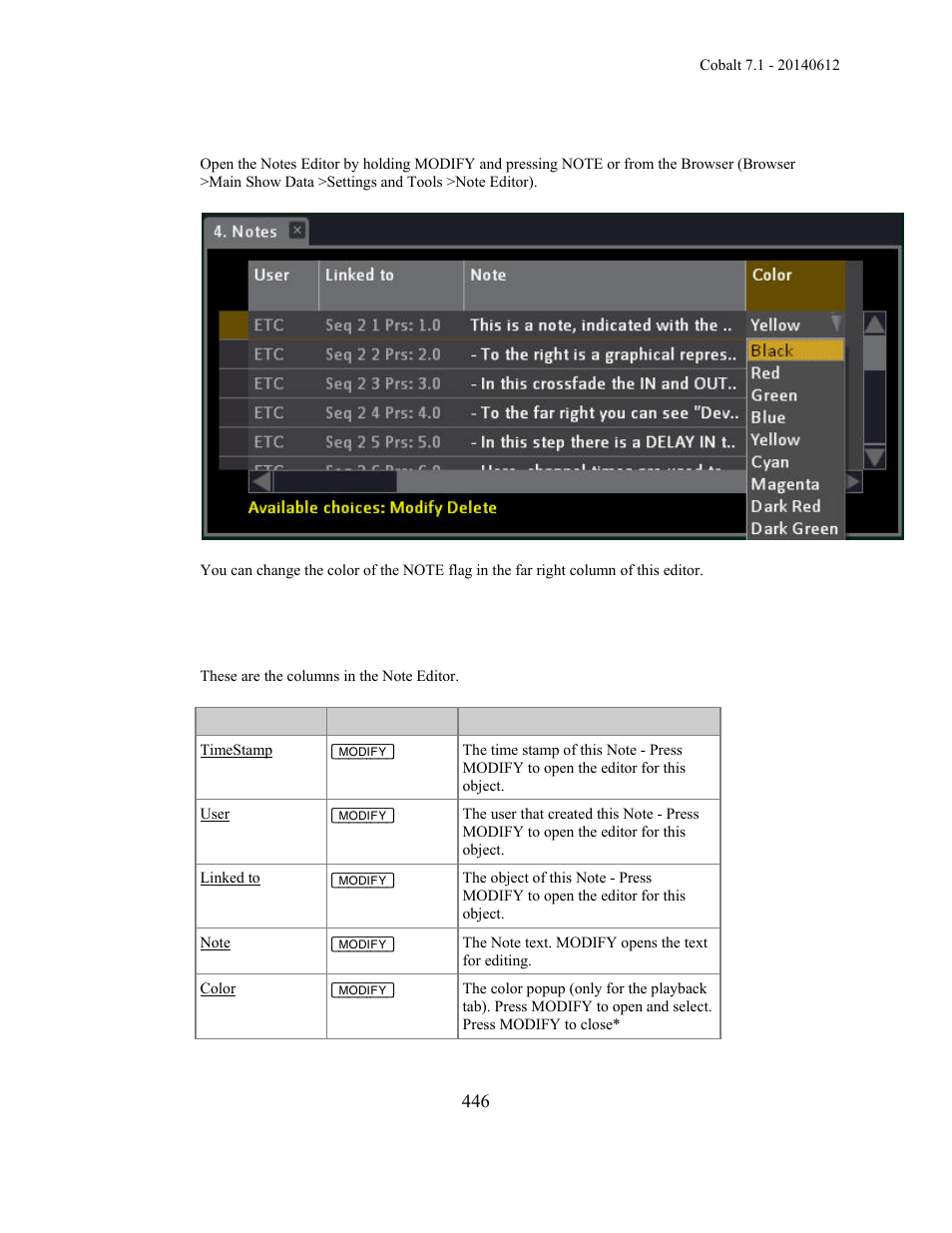 ETC Cobalt Family v7.1.0 User Manual | Page 447 / 1055