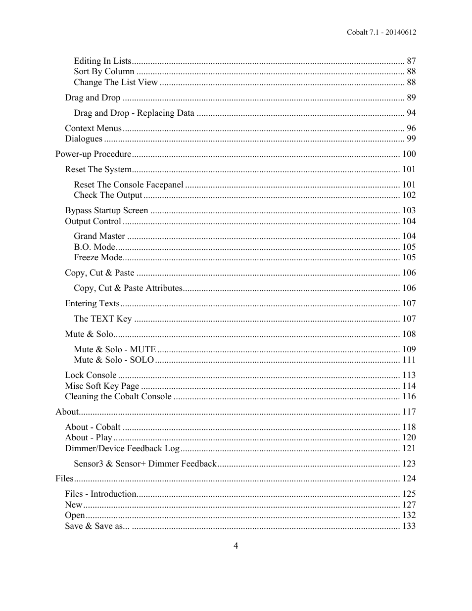 ETC Cobalt Family v7.1.0 User Manual | Page 5 / 1055