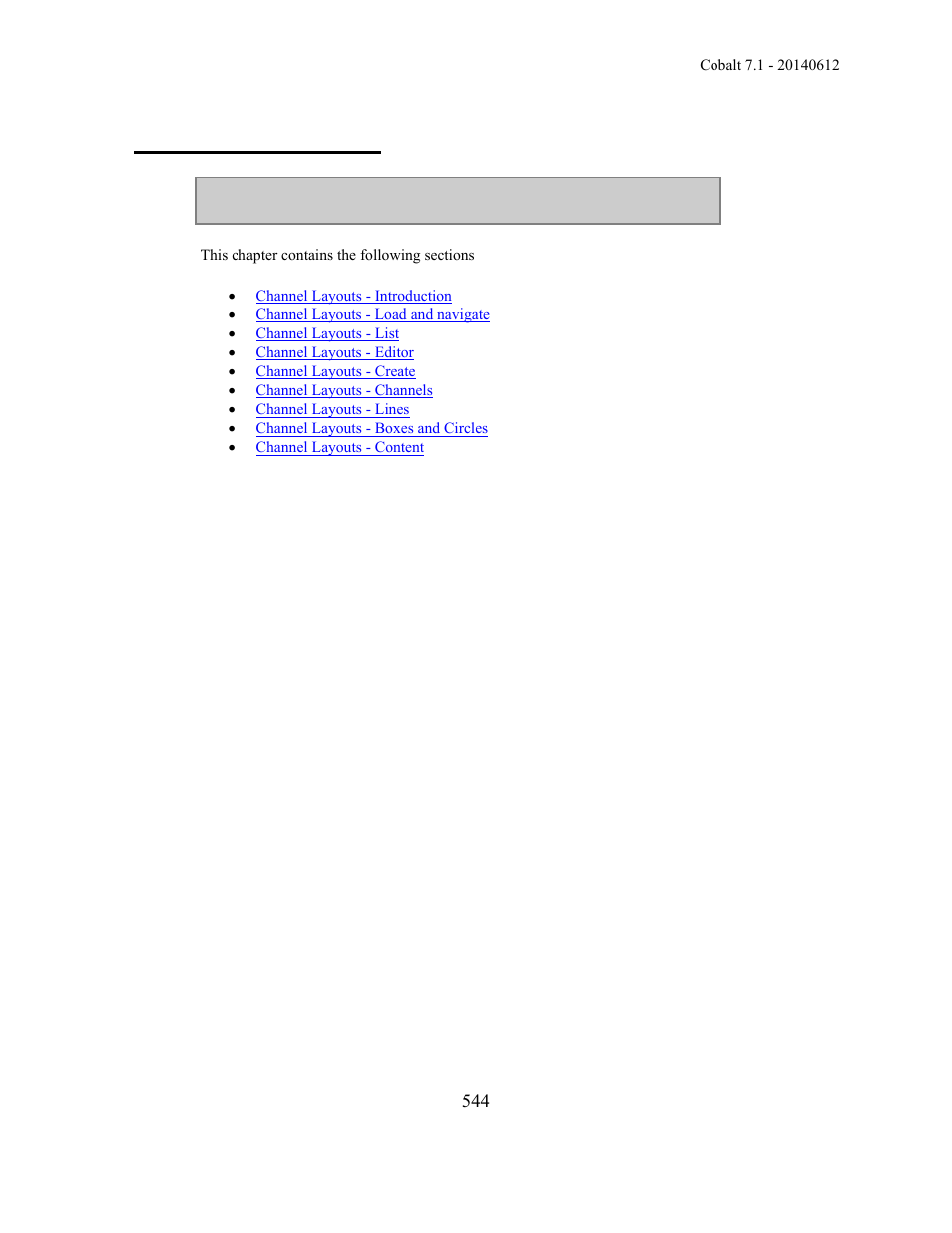 Channel layouts | ETC Cobalt Family v7.1.0 User Manual | Page 545 / 1055
