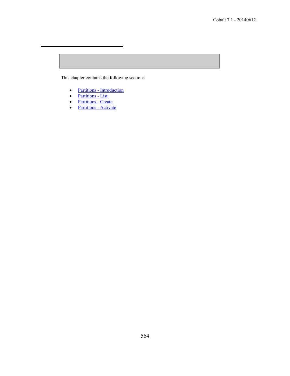 Channel partitions | ETC Cobalt Family v7.1.0 User Manual | Page 565 / 1055