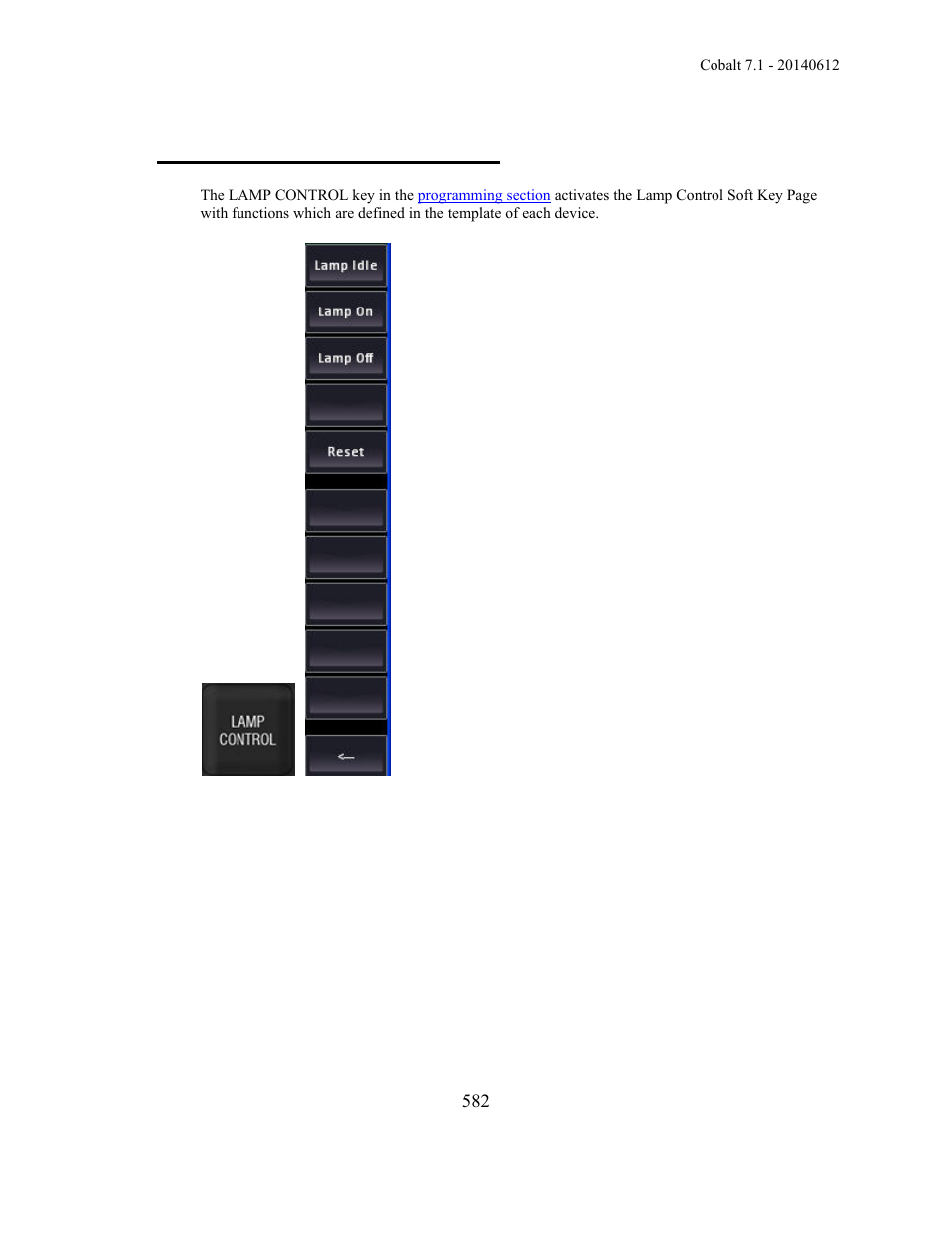 Device control - lamp control | ETC Cobalt Family v7.1.0 User Manual | Page 583 / 1055