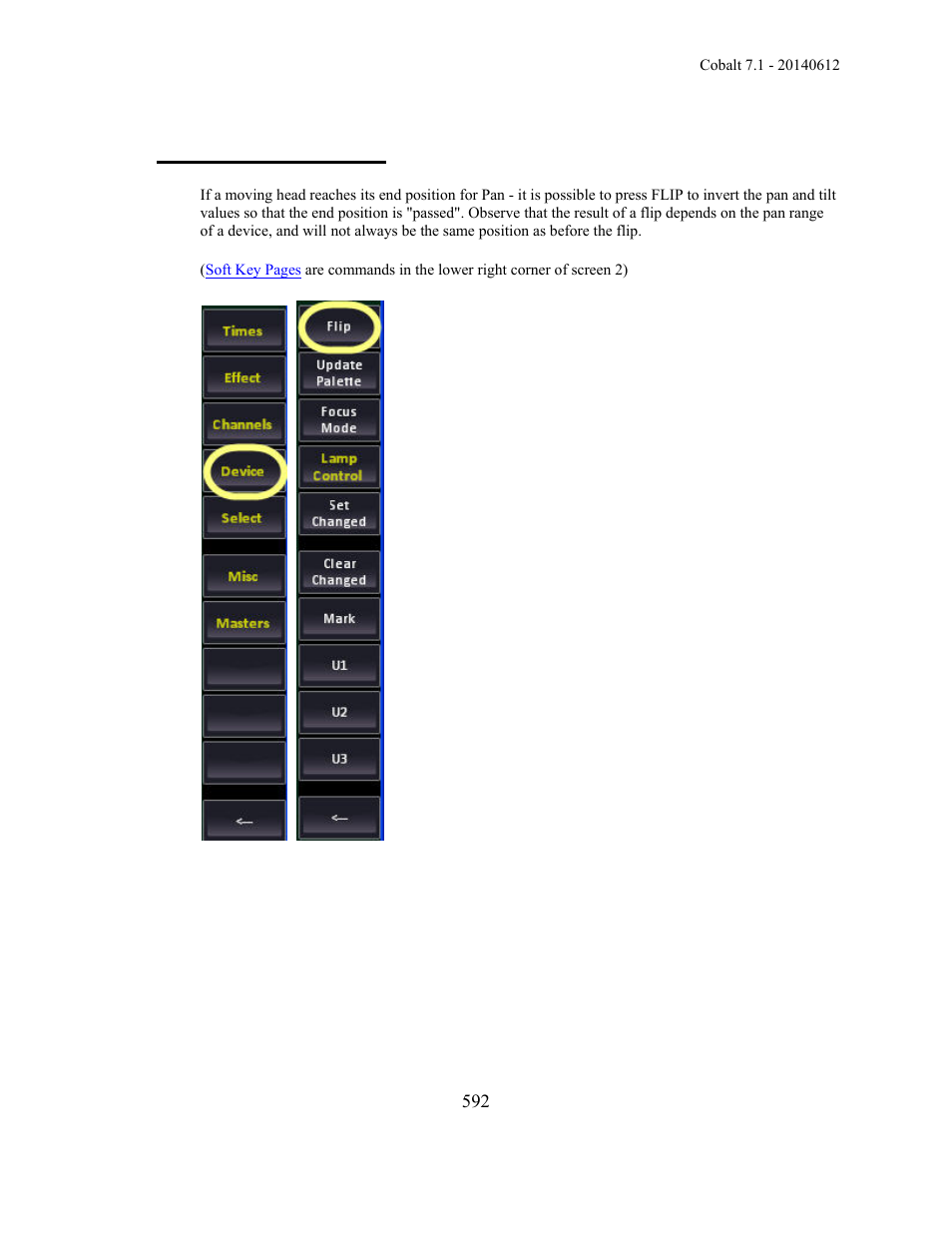 Device control - flip | ETC Cobalt Family v7.1.0 User Manual | Page 593 / 1055