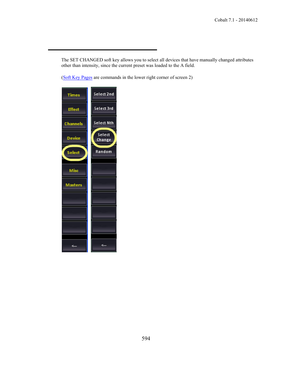 Device control - select changed | ETC Cobalt Family v7.1.0 User Manual | Page 595 / 1055