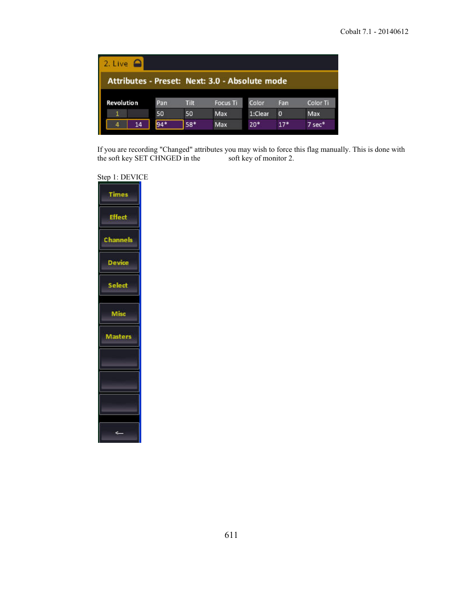 ETC Cobalt Family v7.1.0 User Manual | Page 612 / 1055