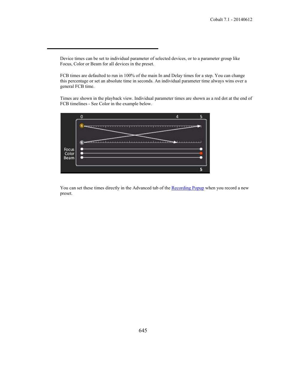 Device times - individual or fcb | ETC Cobalt Family v7.1.0 User Manual | Page 646 / 1055