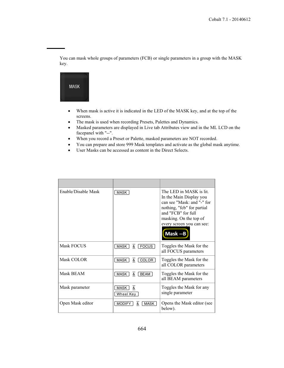 Mask | ETC Cobalt Family v7.1.0 User Manual | Page 665 / 1055