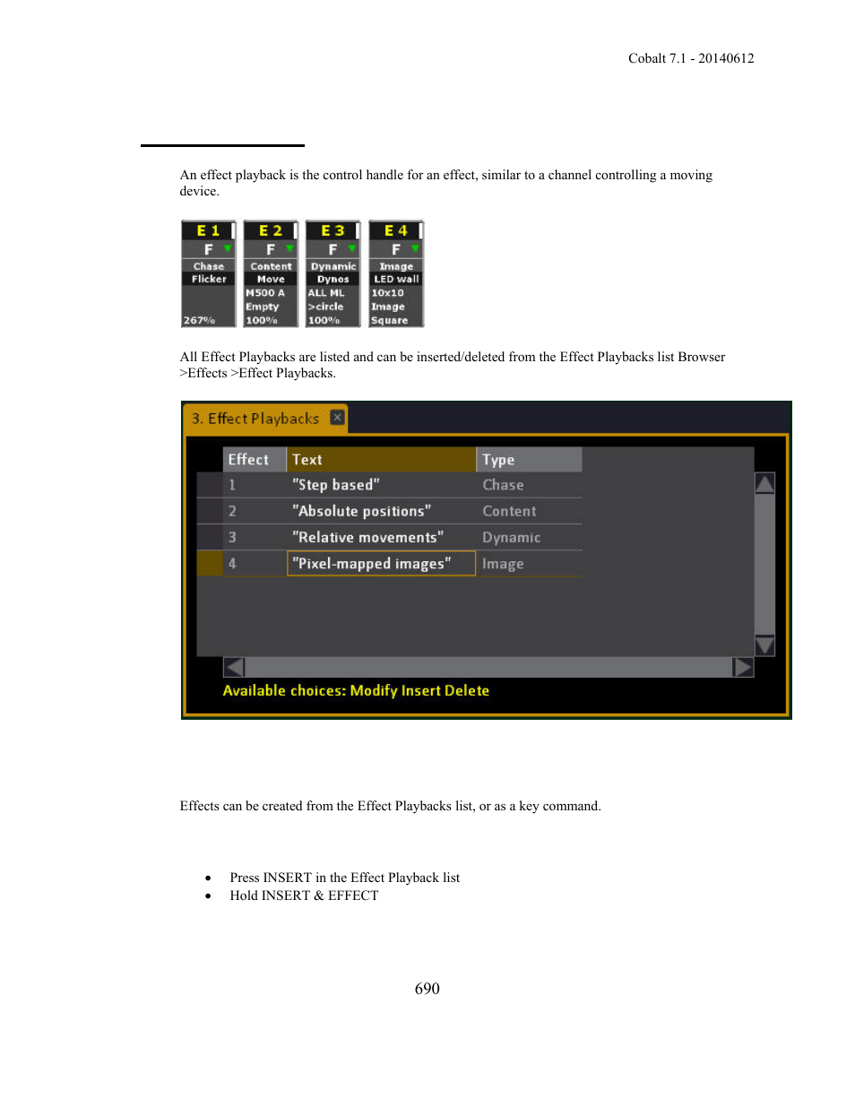 Effect playbacks | ETC Cobalt Family v7.1.0 User Manual | Page 691 / 1055