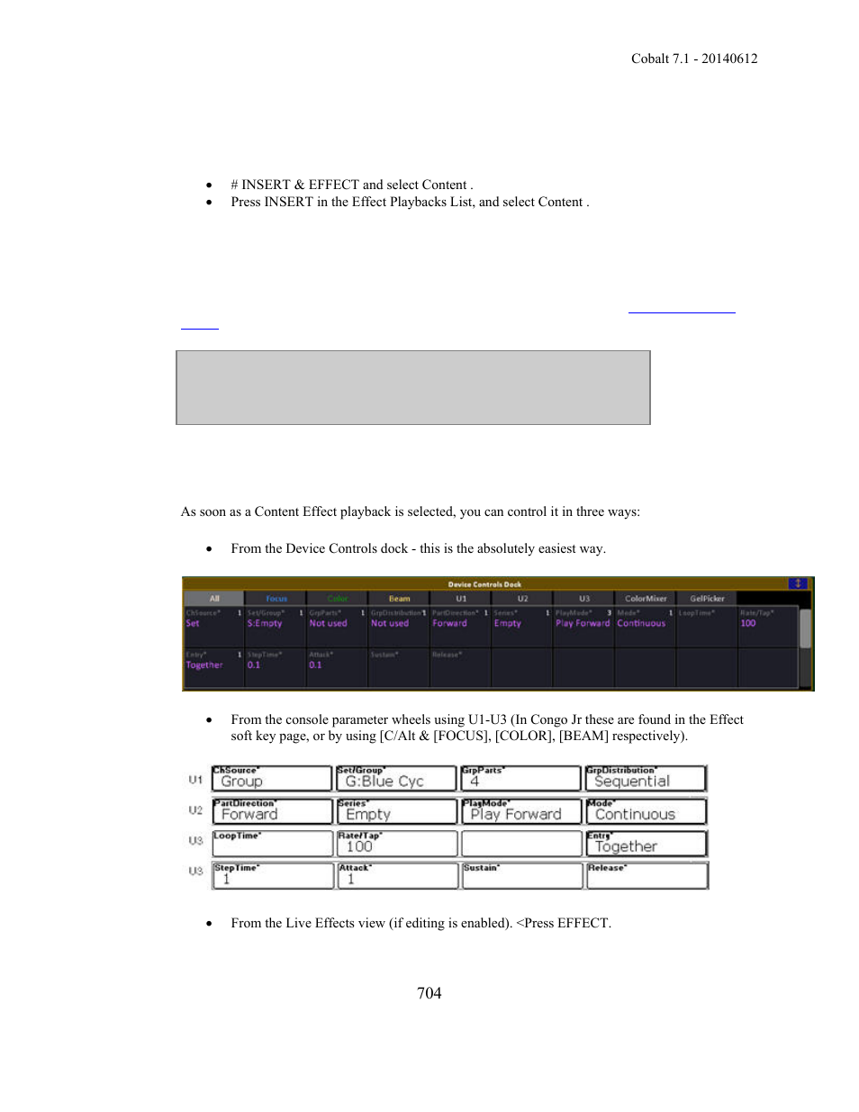 ETC Cobalt Family v7.1.0 User Manual | Page 705 / 1055