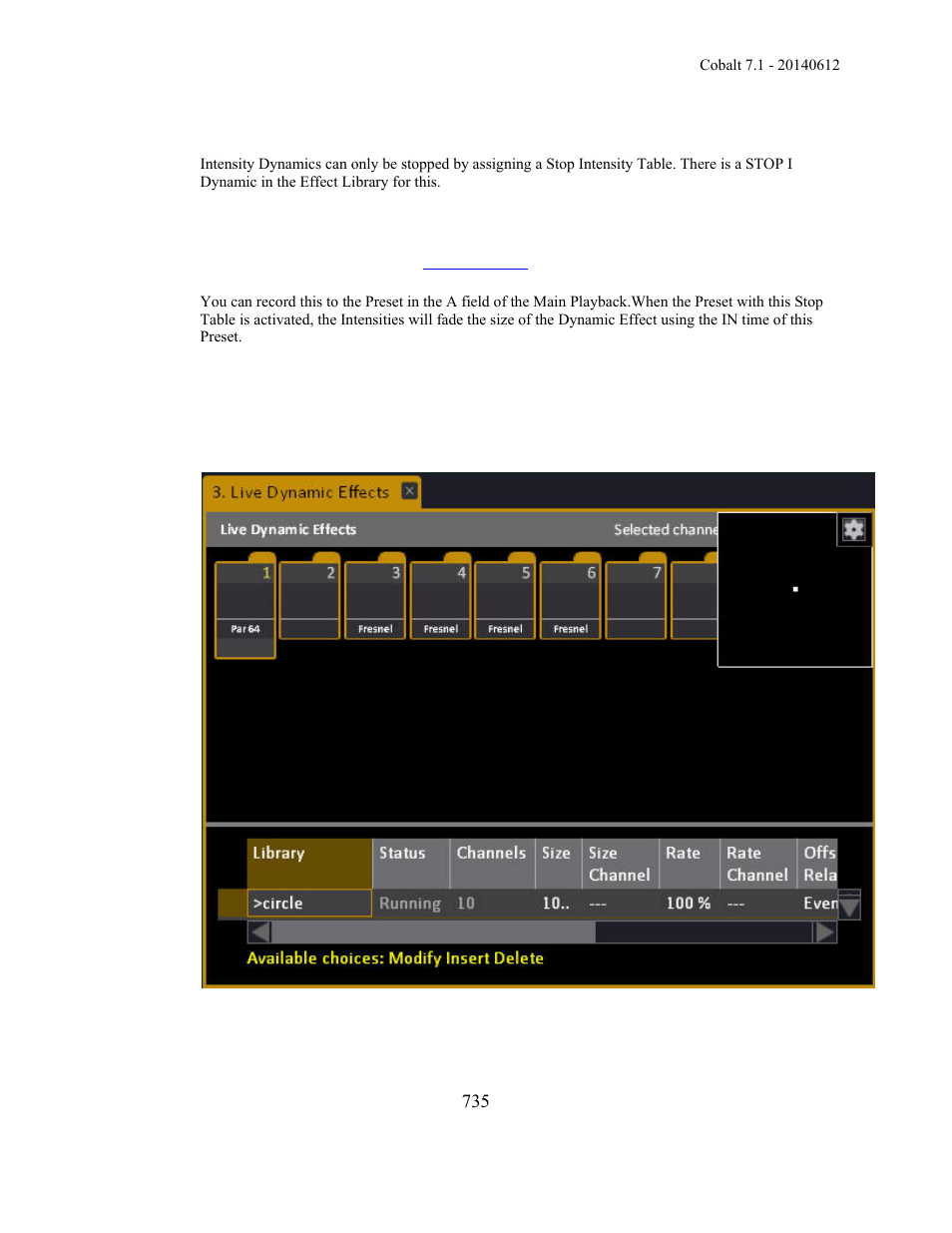 ETC Cobalt Family v7.1.0 User Manual | Page 736 / 1055