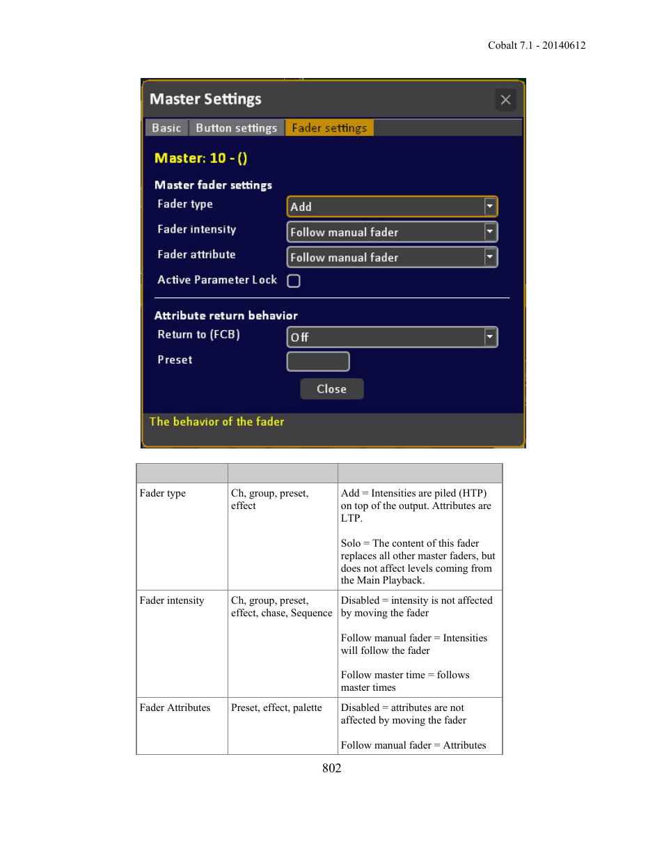 ETC Cobalt Family v7.1.0 User Manual | Page 803 / 1055