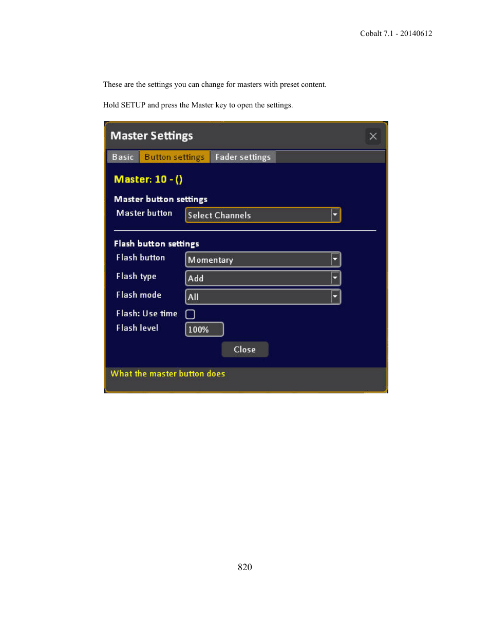 ETC Cobalt Family v7.1.0 User Manual | Page 821 / 1055