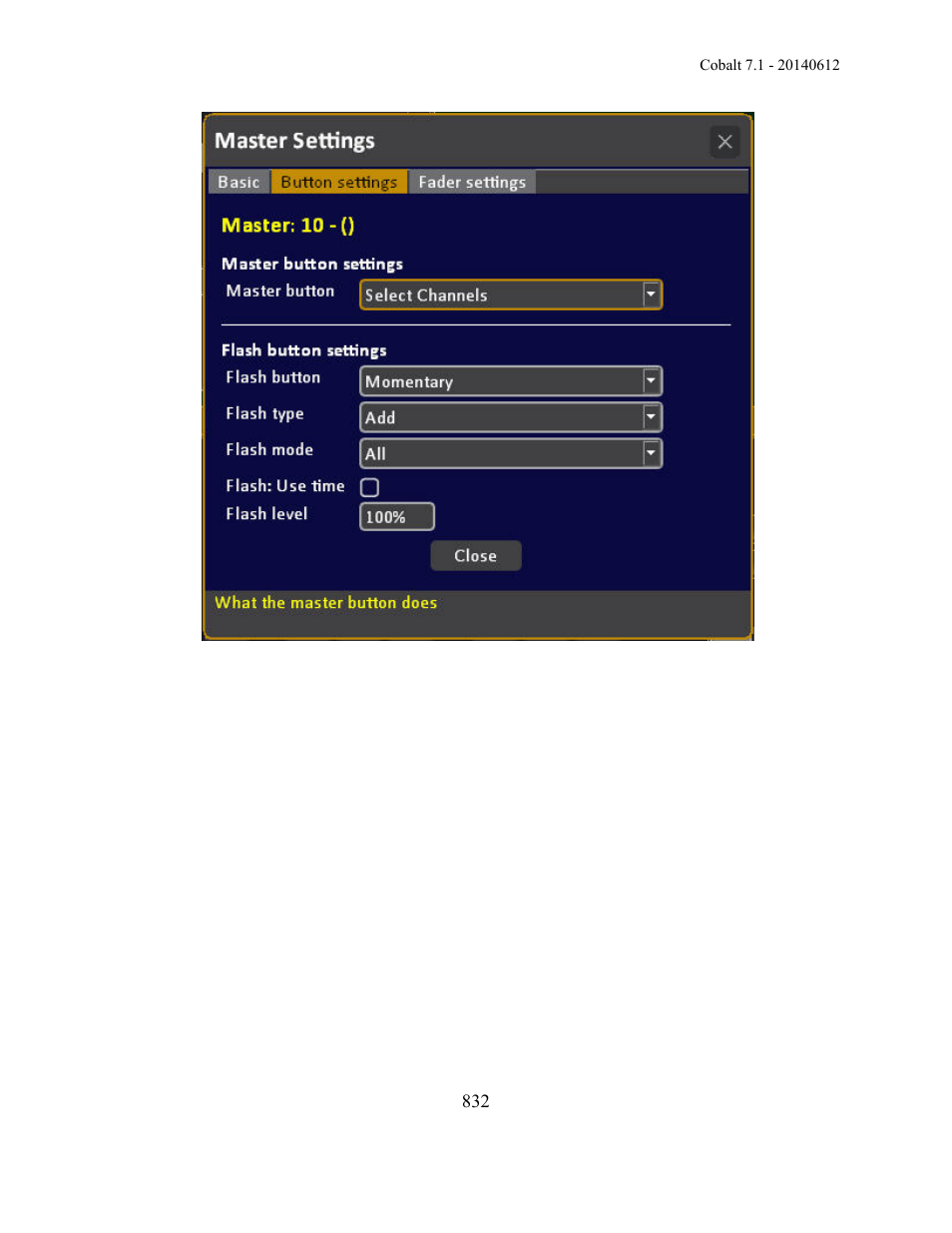 ETC Cobalt Family v7.1.0 User Manual | Page 833 / 1055