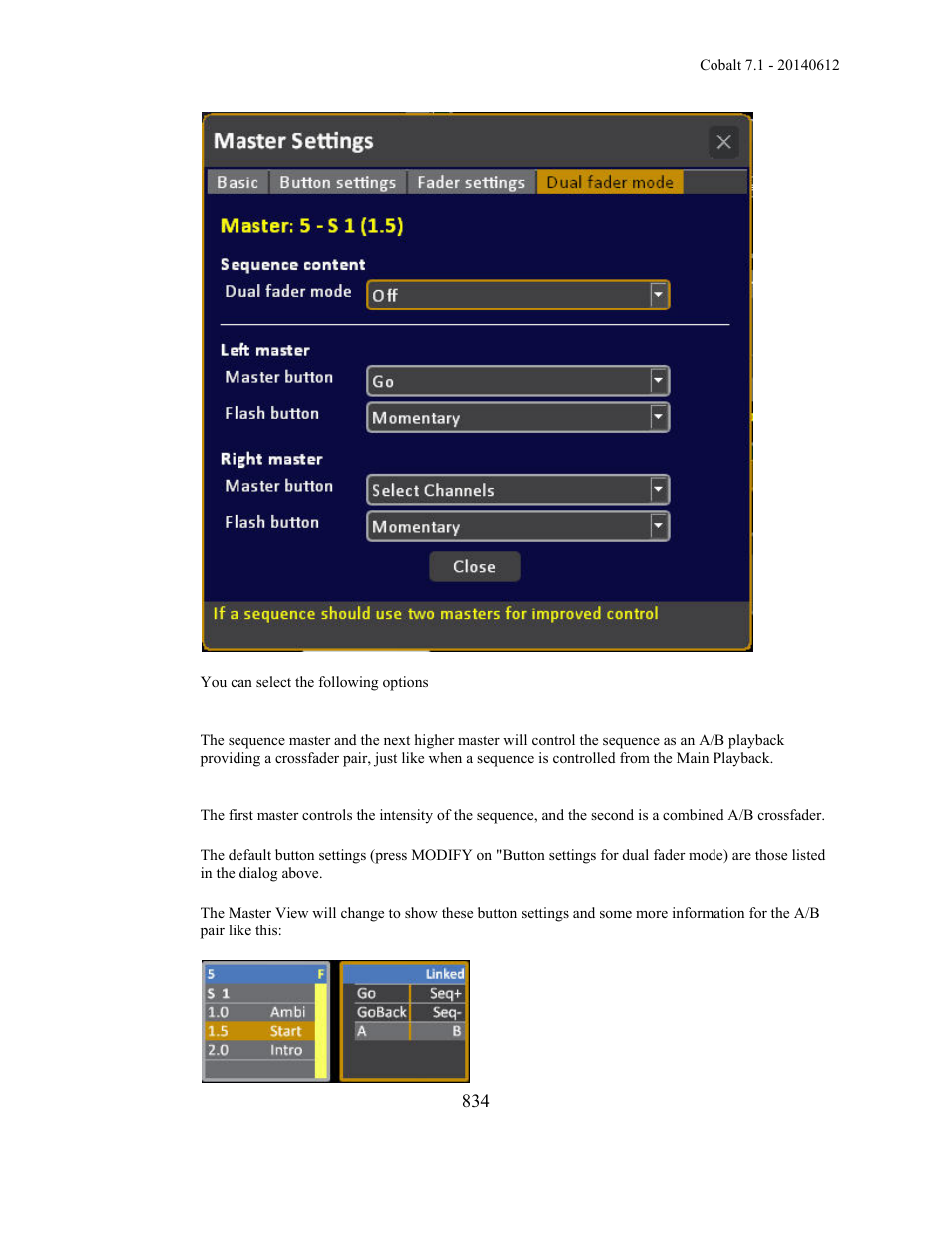 ETC Cobalt Family v7.1.0 User Manual | Page 835 / 1055