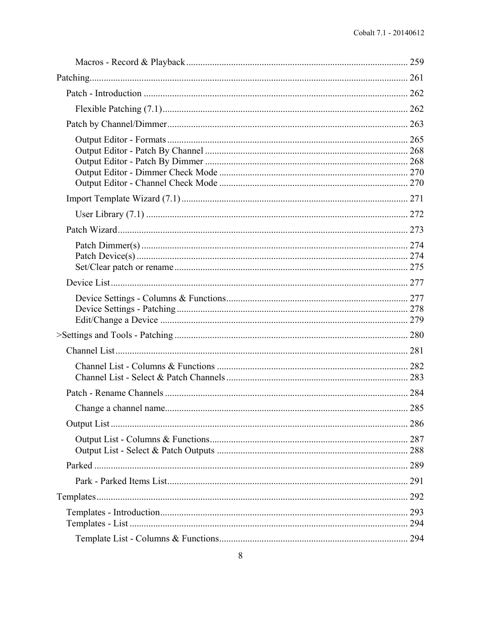 ETC Cobalt Family v7.1.0 User Manual | Page 9 / 1055