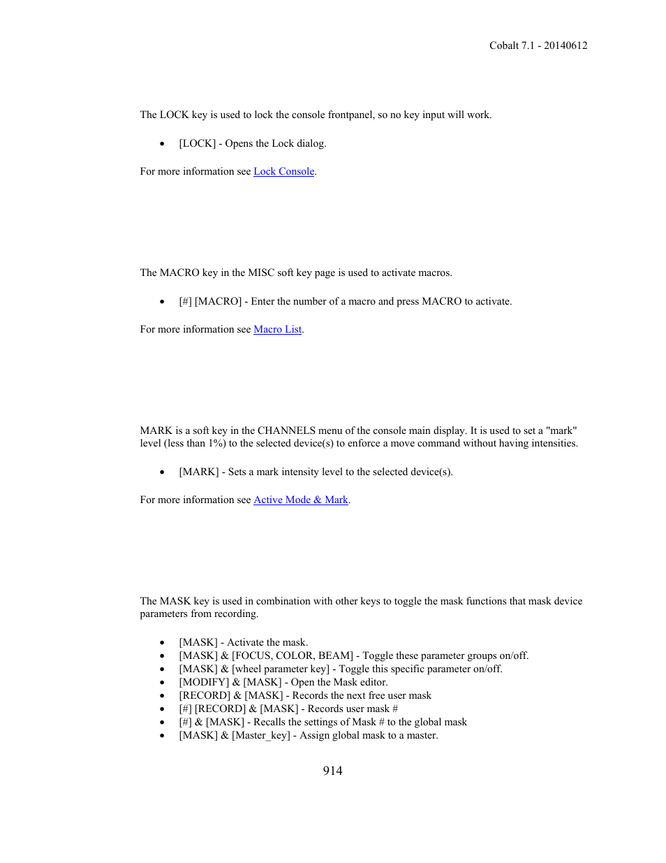 ETC Cobalt Family v7.1.0 User Manual | Page 915 / 1055