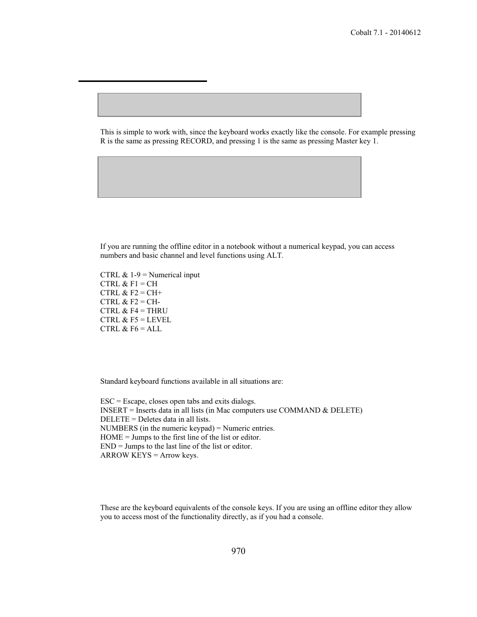 Accessories - keyboard | ETC Cobalt Family v7.1.0 User Manual | Page 971 / 1055