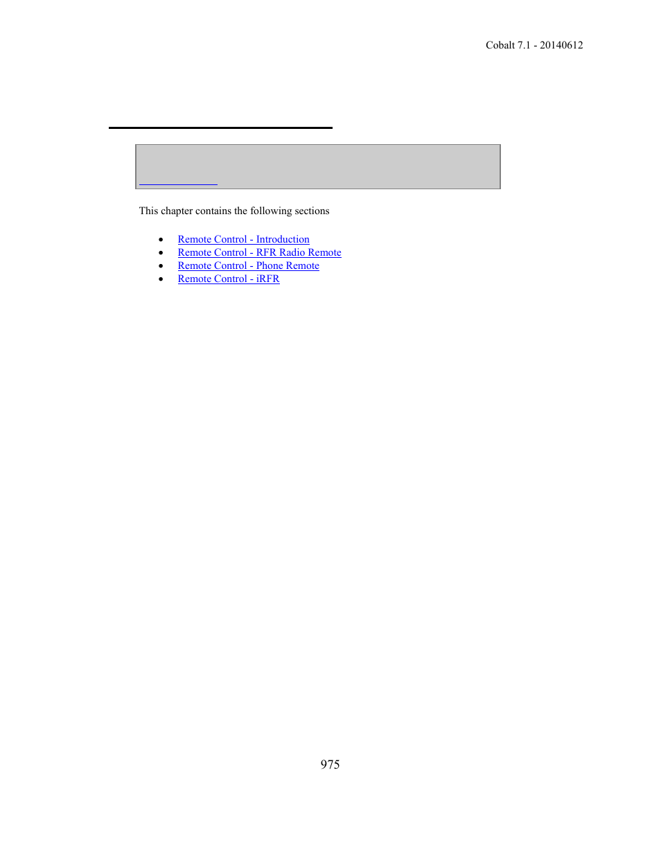 Accessories - remote control | ETC Cobalt Family v7.1.0 User Manual | Page 976 / 1055